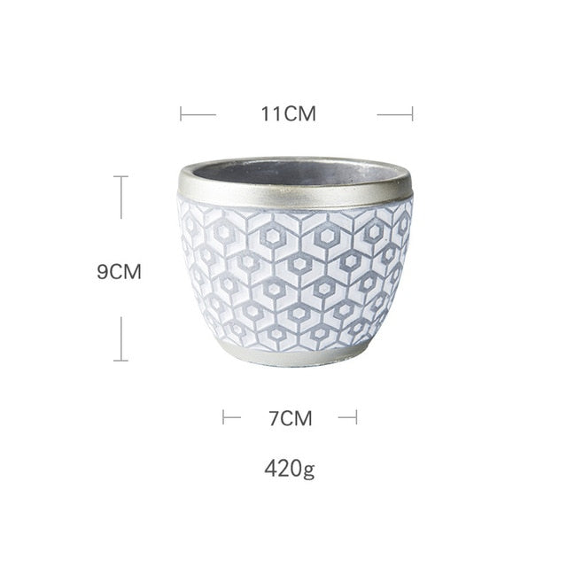 Ceramic Patterned Pot