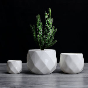 Ceramic Diamond Pot